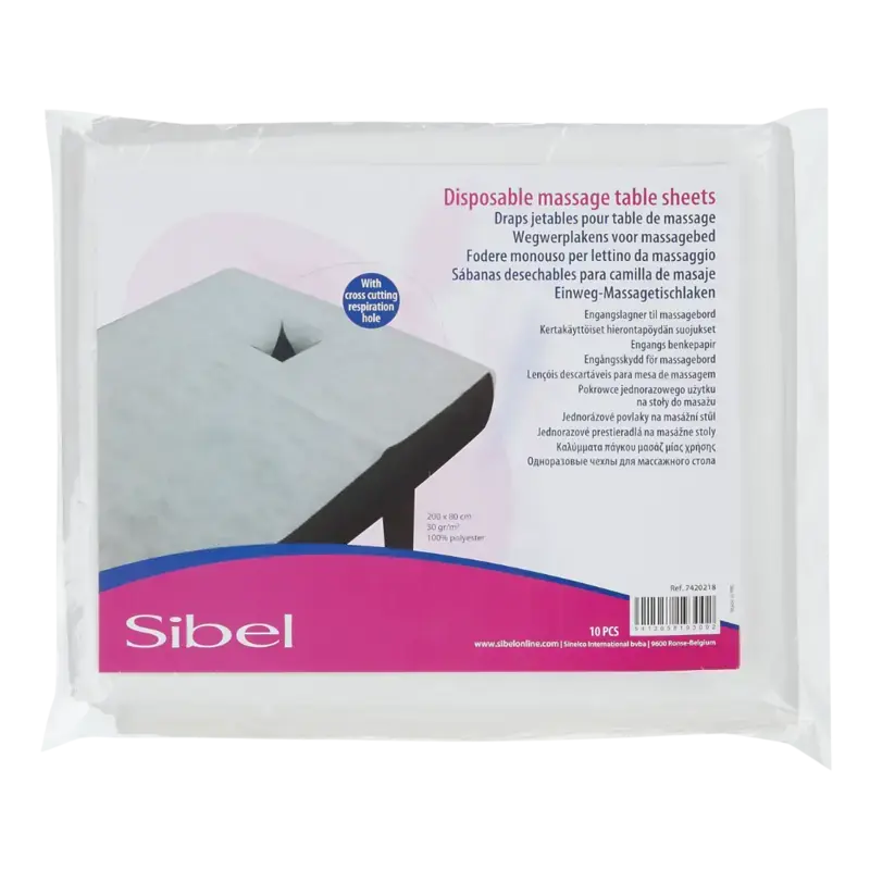 Garantierte Lieferung Sibel Disposable Bed Sheet With Breathing Hole 10pcs