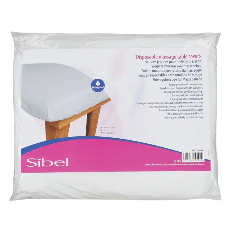 Sibel Disposable Waterproof Fitted Bed Sheet 10pcs Nur Für Kurze Zeit