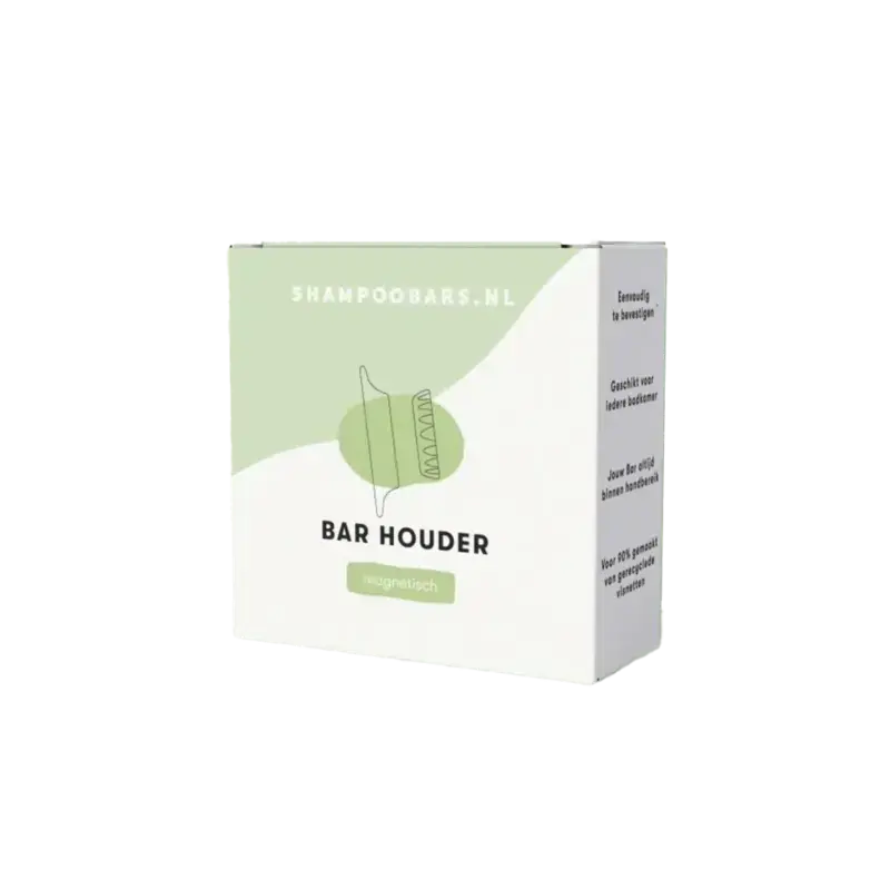 Sichere Zahlung Shampoobars Magnetische Bar Houder Groen