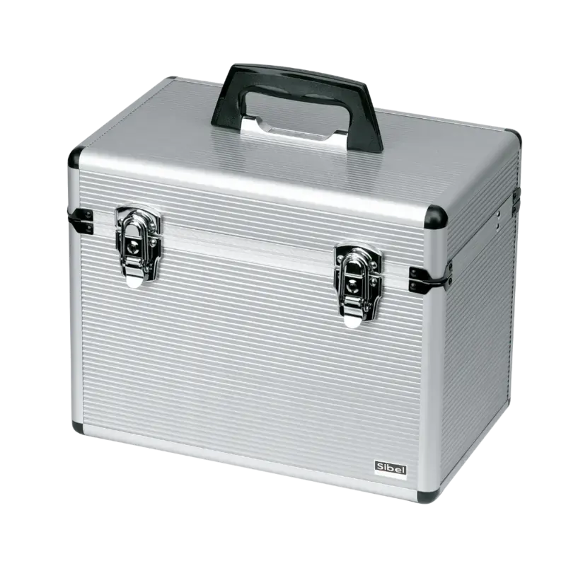 Geprüft Sibel Beauty Case Aluminium 26x23x29cm