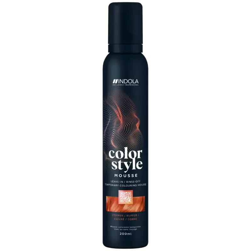 Indola Color Style Mousse 200ml Copper Neu Im Sortiment