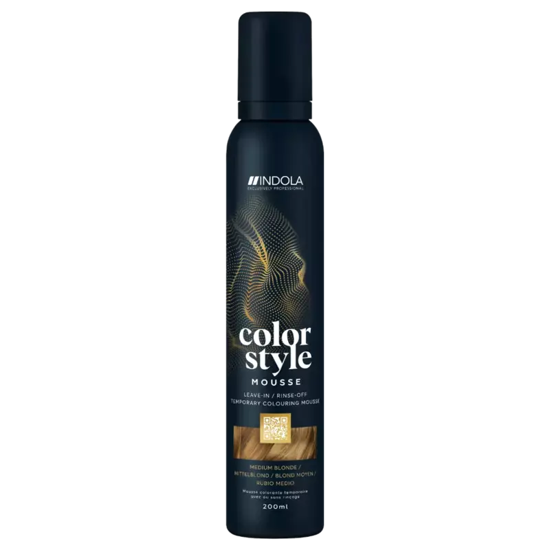 Jetzt Bestellen Indola Color Style Mousse 200ml Medium Blonde