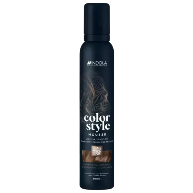 Indola Color Style Mousse 200ml Medium Brown Solange Der Vorrat Reicht
