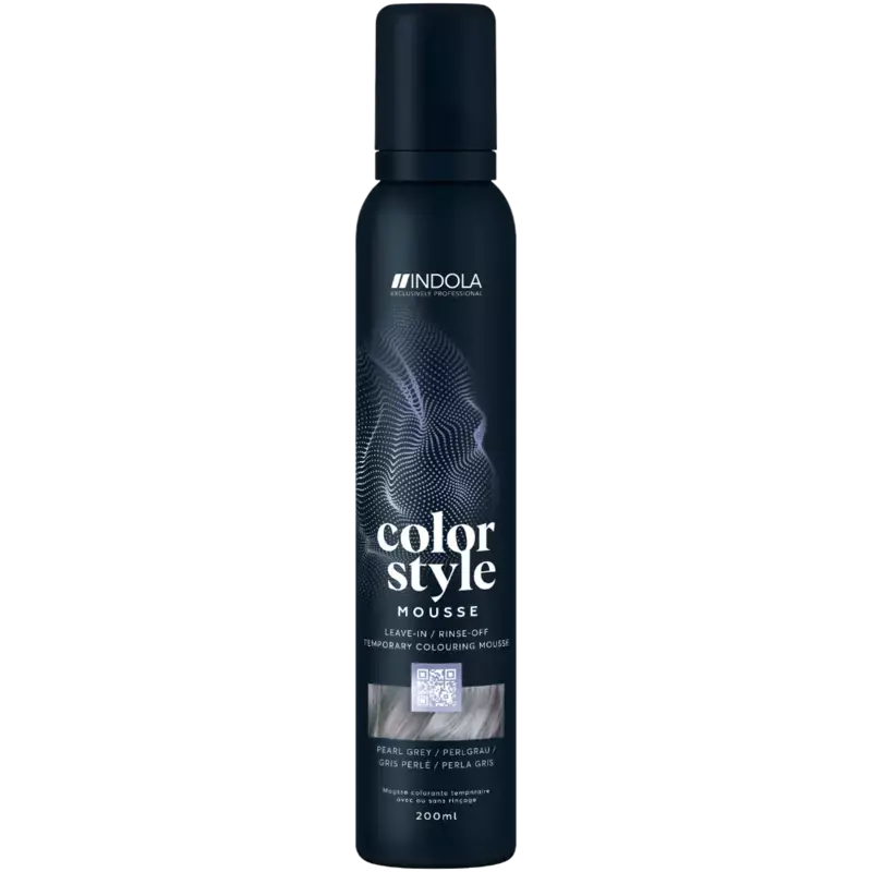 Indola Color Style Mousse 200ml Pearl Grey Sale