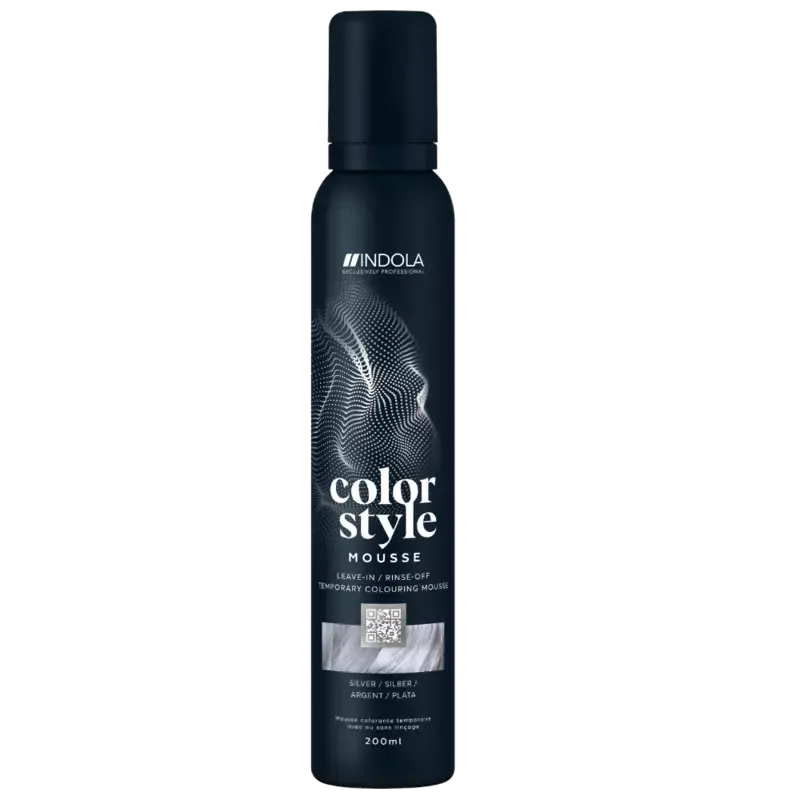 Indola Color Style Mousse 200ml Silver Geprüft