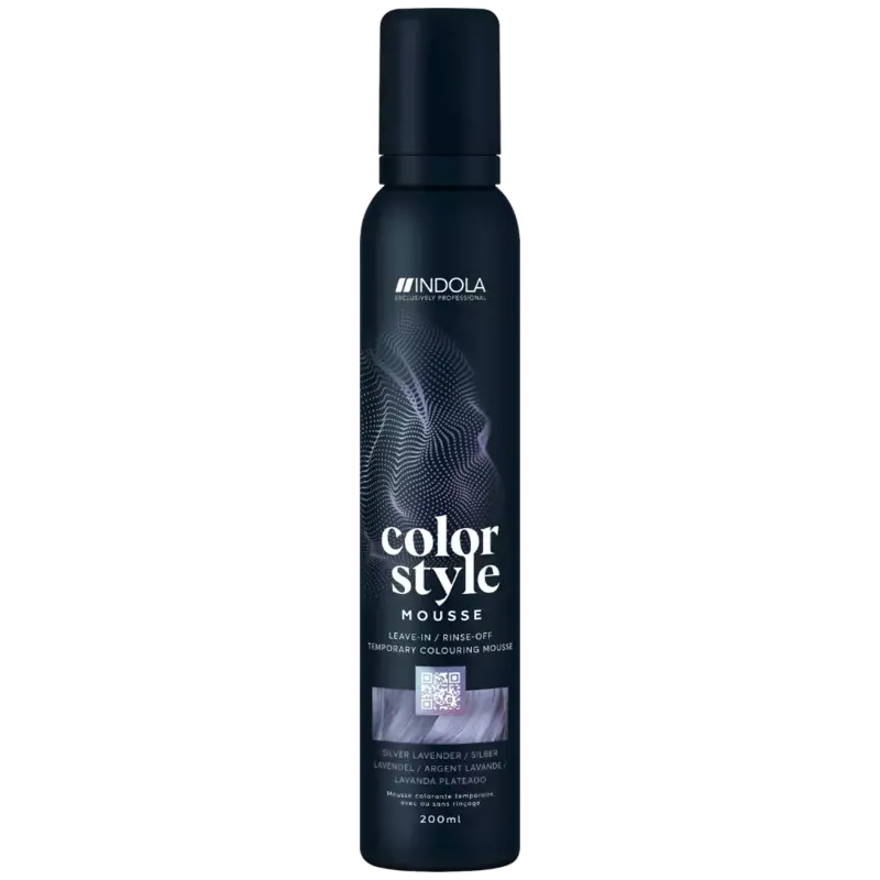 Indola Color Style Mousse 200ml Silver Lavender Beliebt