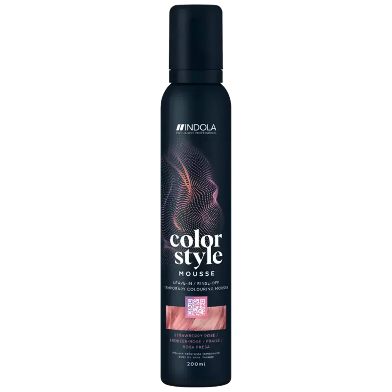 Letzte Chance Indola Color Style Mousse 200ml Strawberry Rose