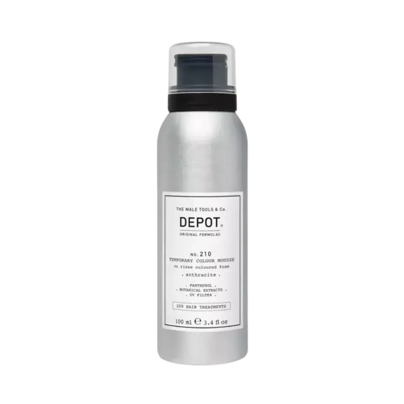 Online Kaufen Depot NO. 210 Temporary Colour Mousse Anthracite 100ml
