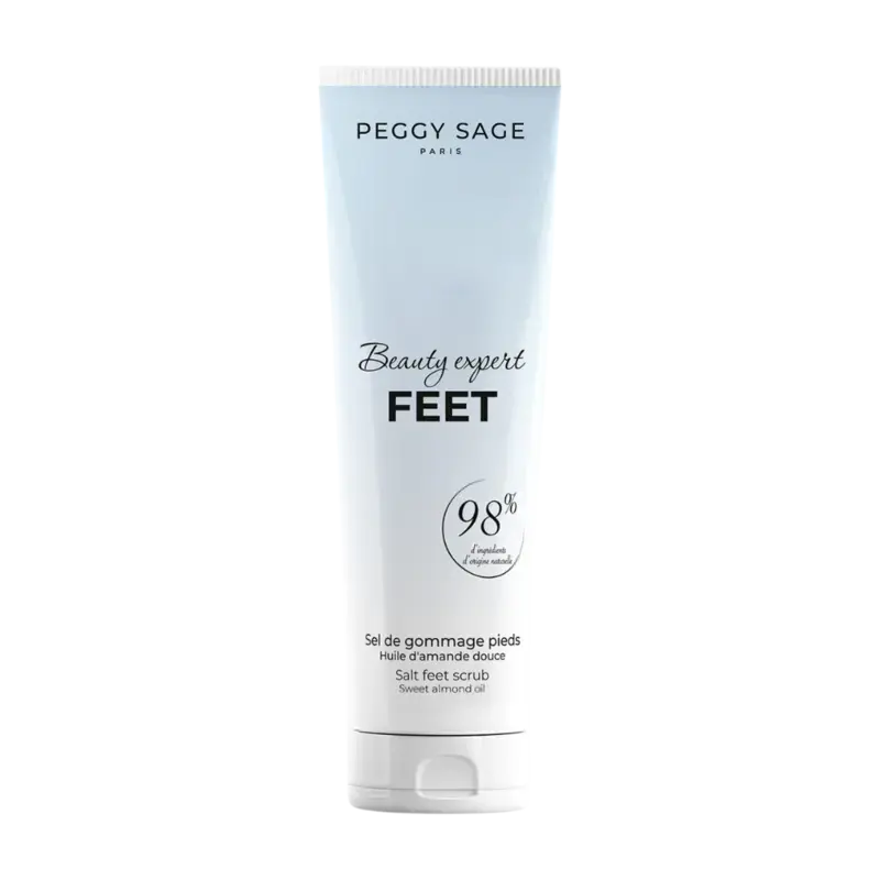 Highlight Peggy Sage Salt Feet Scrub Sweet Almond Oil 100ml