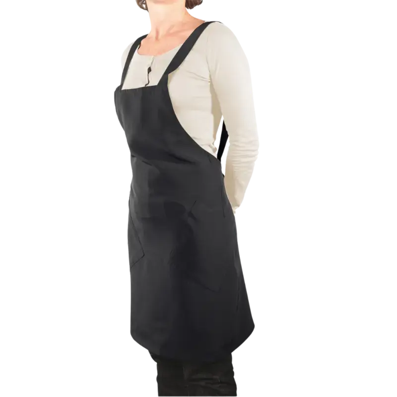 Peggy Sage Black Beautician‘S Apron One Size Kracherpreis