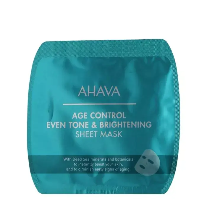 Ahava Age Control Even Tone & Brightening Sheet Mask 17gr Angebot