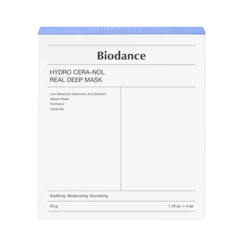 Biodance Hydro Cera-nol Real Deep Mask 4 stück Versand Am Gleichen Tag