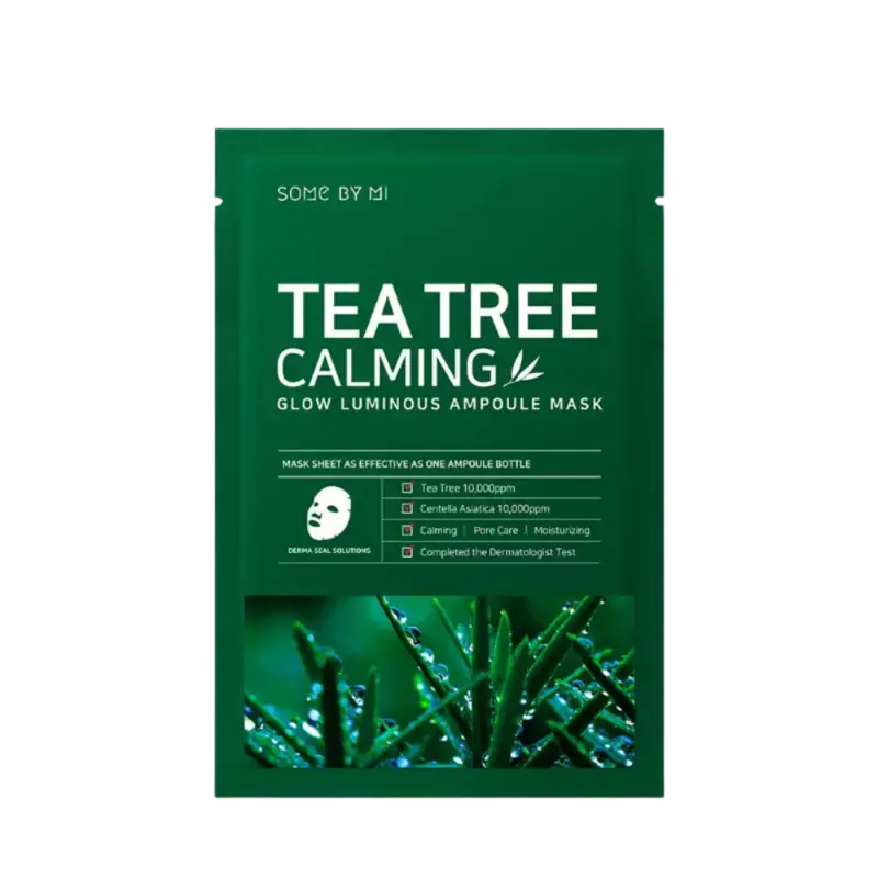 Solange Der Vorrat Reicht Some by Mi Tea Tree Calming Glow Luminous Ampoule Mask