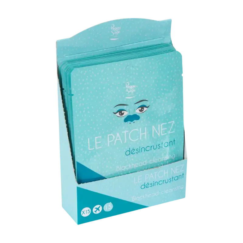 Begrenztes Angebot Peggy Sage Blackhead-Cleansing Nose Patches 3x15pcs