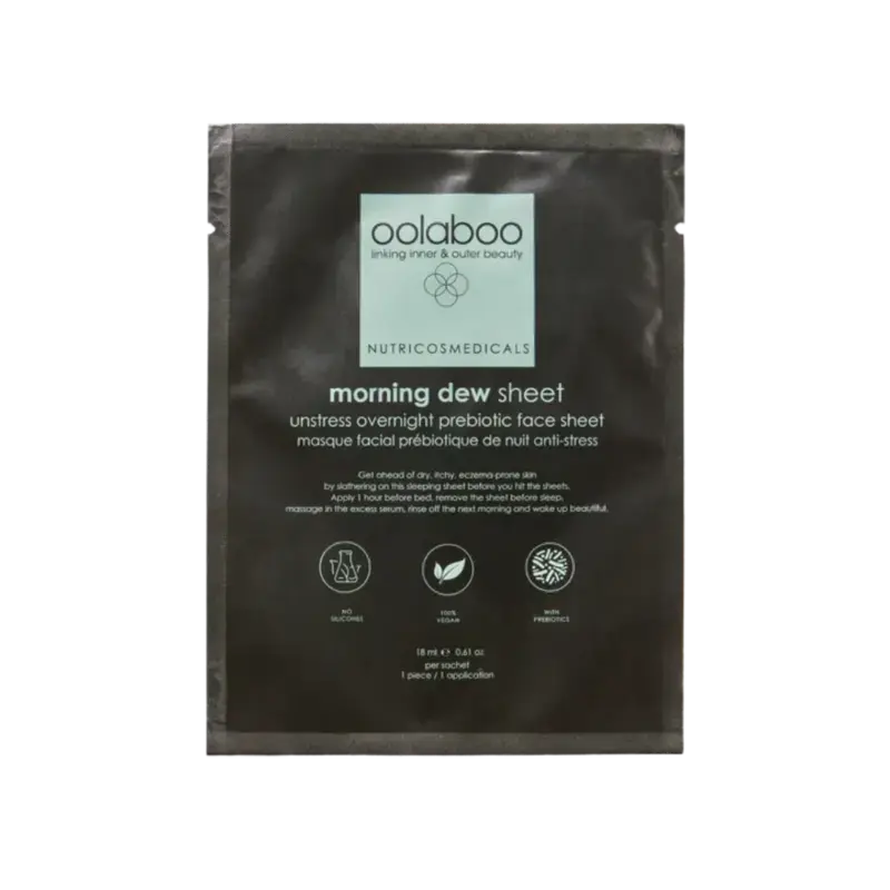 Oolaboo Morning Dew Unstress Overnight Prebiotic Face Sheet 18ml Top-Seller
