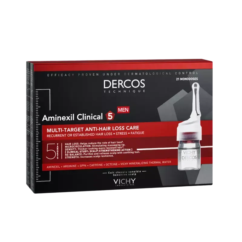 Schnäppchen Vichy Dercos Men Aminexil Clinical 5 21x6ml