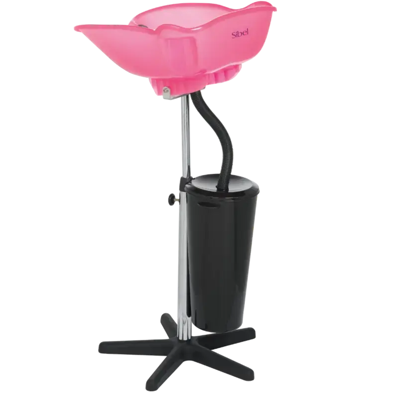 Sibel Backwash Compact Portable Pink Transparent Highlight