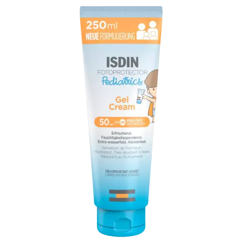Solange Der Vorrat Reicht ISDIN Fotoprotector Pediatrics Gel Cream SPF50+ 250ml