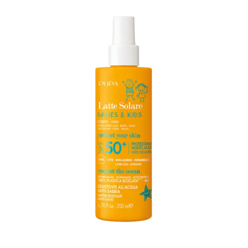 Nur Heute PUPA Milano Babies & Kids Sunscreen Milk Body-Face SPF50 200ml