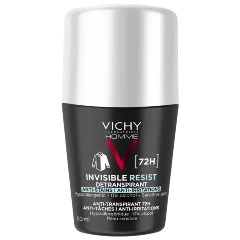 Vichy Homme Deodorant 72H Invisible Resist 50ml Sichere Zahlung