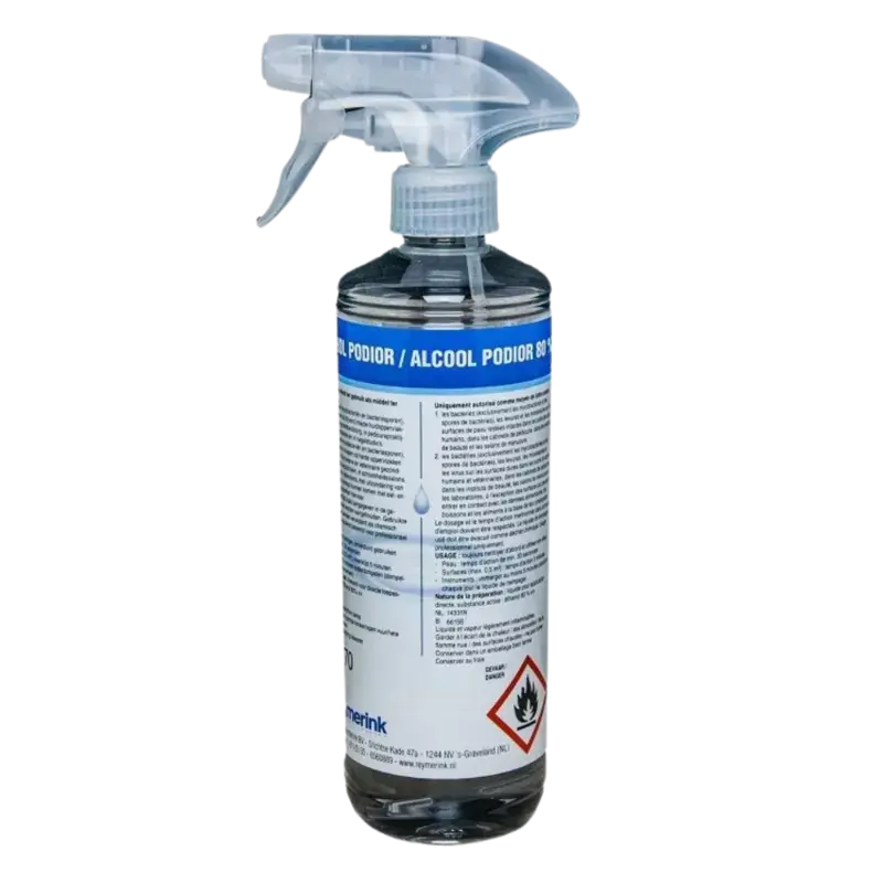 Reymerink Alcohol Podior 70% mit spray trigger 500ml - Spray Jetzt Kaufen