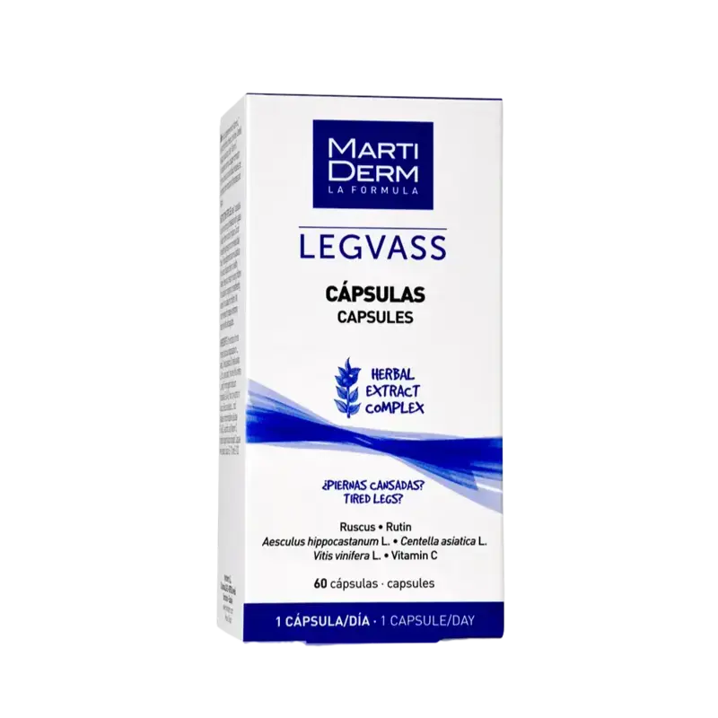 Martiderm Legvass Capsules 60 stück Nur Heute