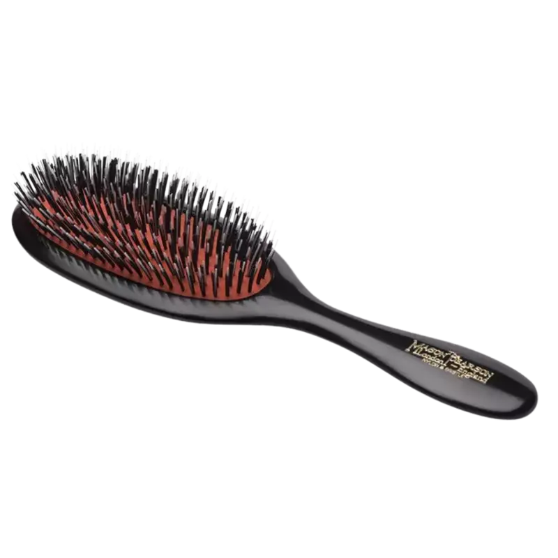 Solange Der Vorrat Reicht Mason Pearson BN3 Handy Bristle & Nylon Schwarz