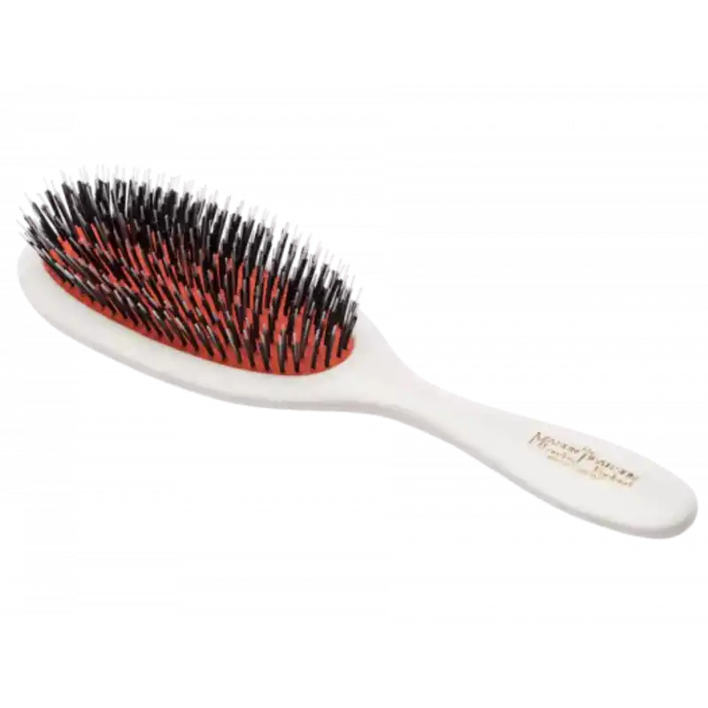 Neu Mason Pearson BN3 Handy Bristle & Nylon Weiß