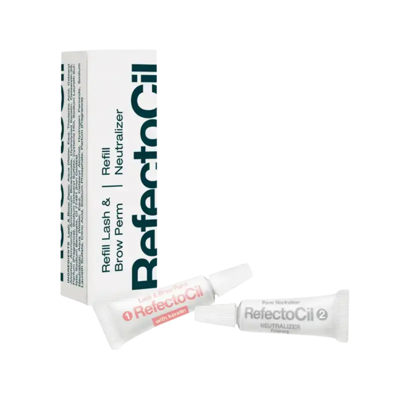 Neue Ware Refectocil Eyelash Curl Refill - Lashperm, Neutralizer 3,5ml&3,5ml