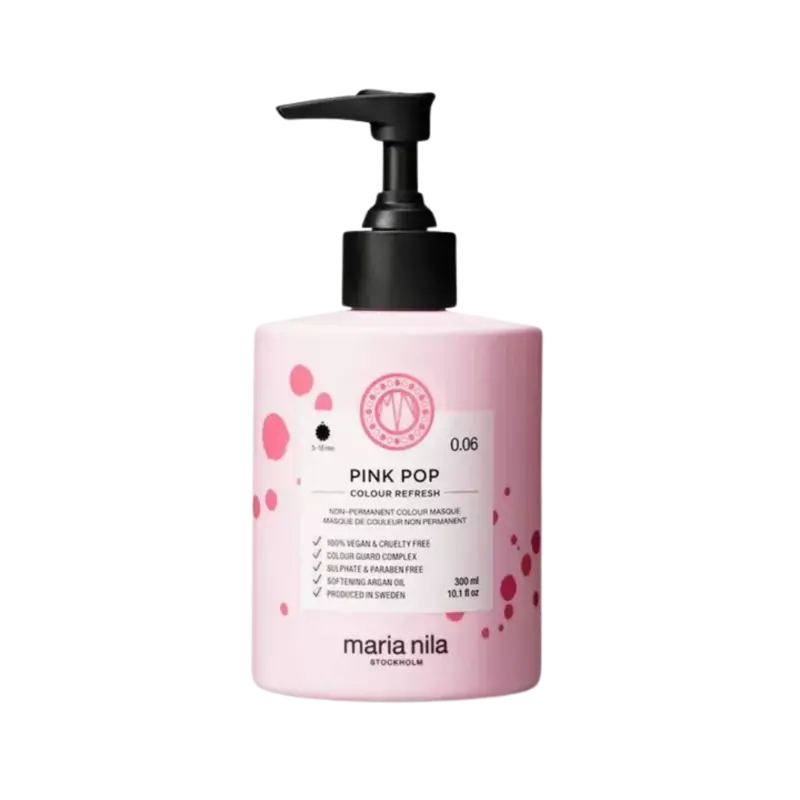 Echt Maria Nila Colour Refresh Masque 300ml 0.06 Pink Pop