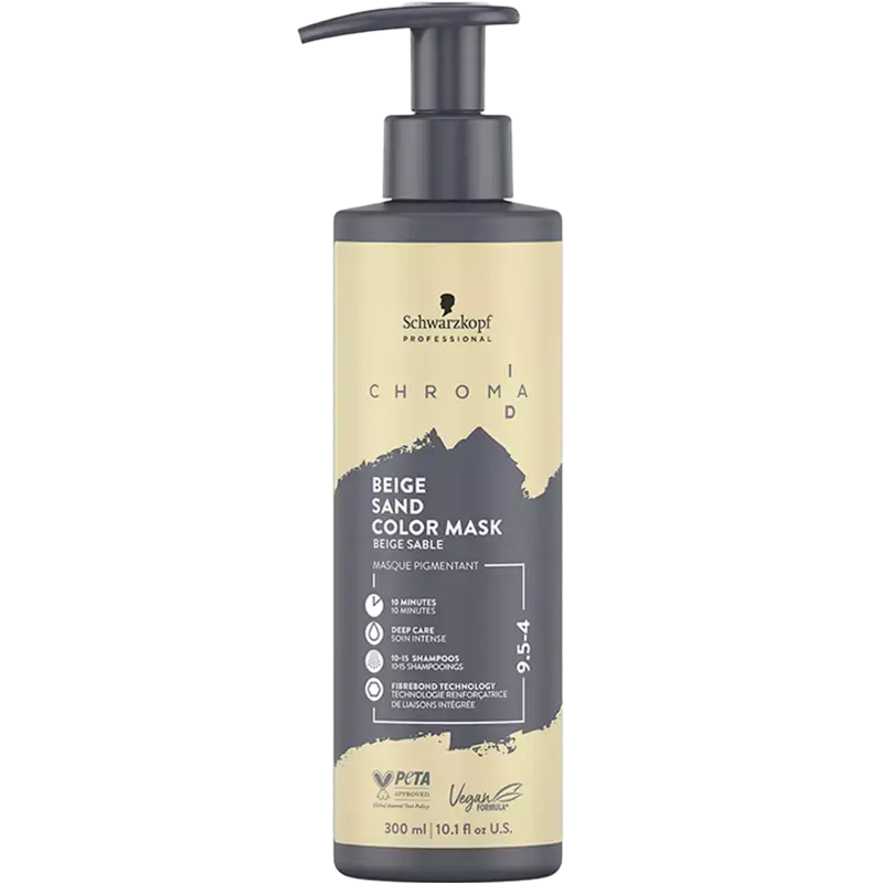Markenware Schwarzkopf Professional Chroma ID Bonding Color Mask 300ml 9.5-4 - Beige Sand
