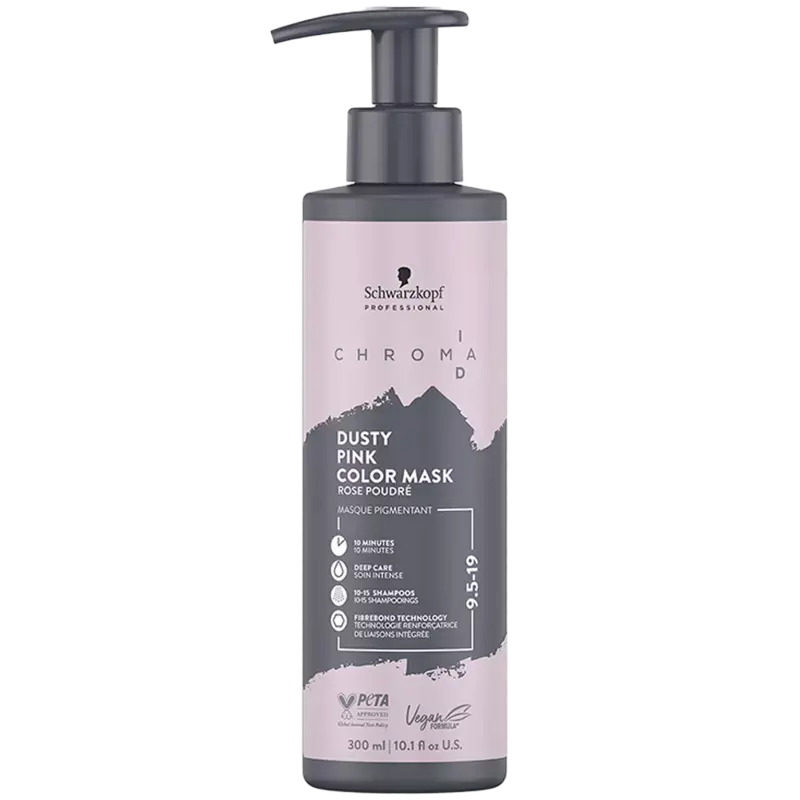 Schwarzkopf Professional Chroma ID Bonding Color Mask 300ml 9.5-19 - Dusty Pink Solange Der Vorrat Reicht