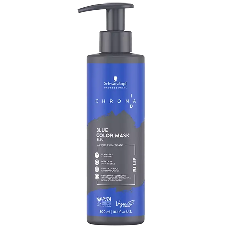 Billig Schwarzkopf Professional Chroma ID Bonding Color Mask 300ml Blue