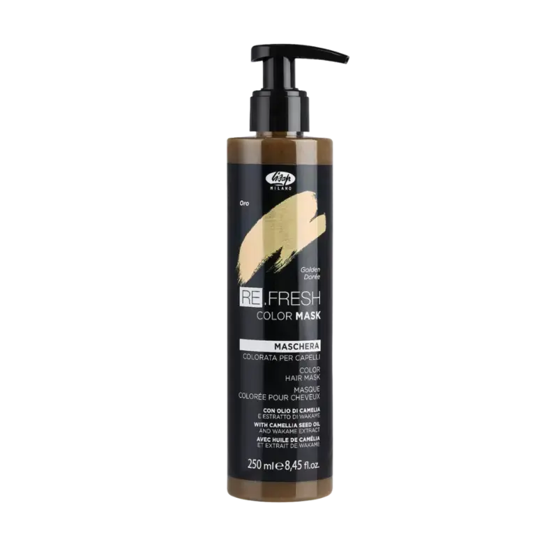 Neue Kollektion Lisap Refresh Color Mask 250ml Golden