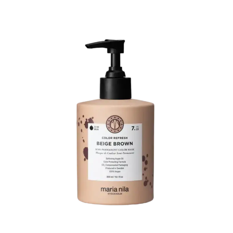Highlight Maria Nila Colour Refresh Hair Mask 300ml 7.23 Beige Brown