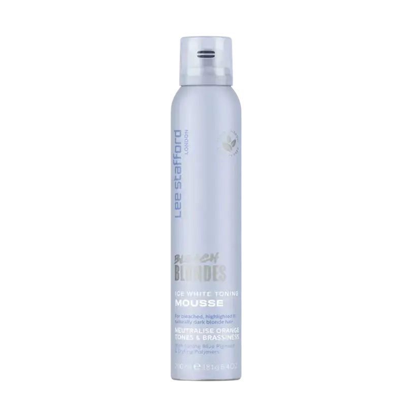 Super-Preis Lee Stafford Bleach Blondes Ice White Toning Mousse 200ml