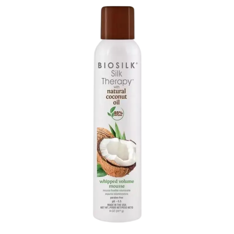 Biosilk Silk Therapy Organic Coconut Oil Whipped Volume Mousse 237g Top-Seller