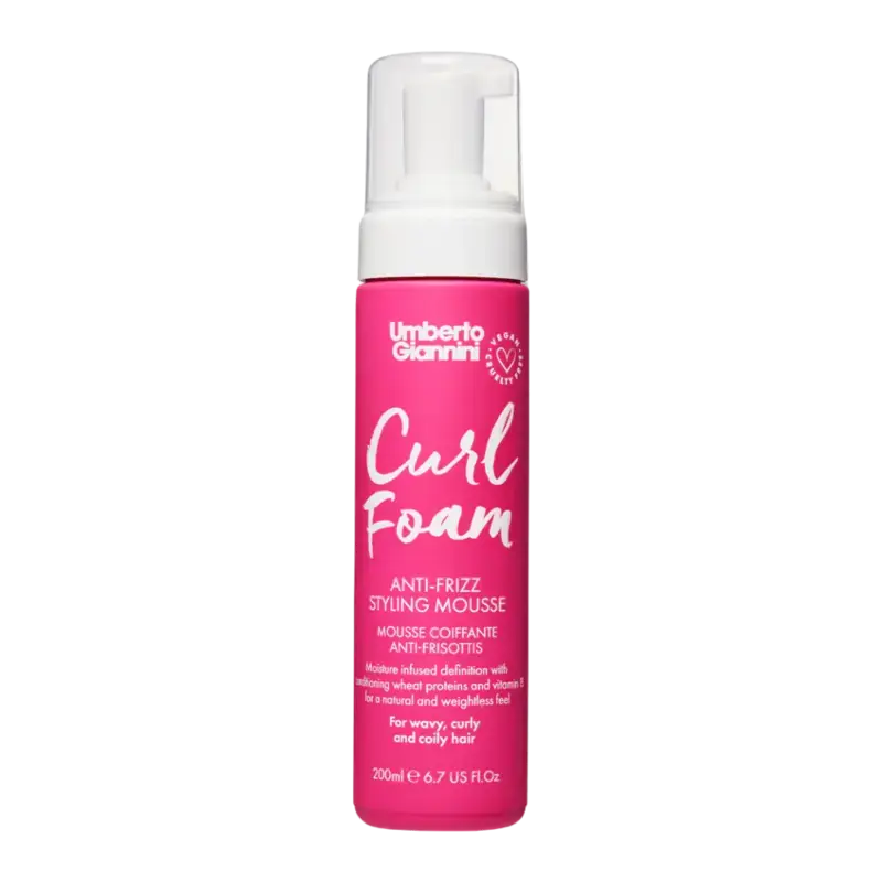 Umberto Giannini Curl Foam Anti-Frizz Styling Mousse 200ml Geprüft