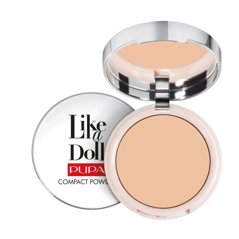 Preiswert PUPA Milano Face Make-Up Like A Doll Nude Skin Compact Powder 003 Natural Beige