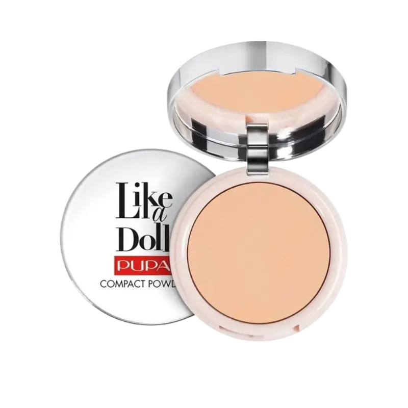 PUPA Milano Face Make-Up Like A Doll Nude Skin Compact Powder 004 Warm Beige Jetzt Bestellen