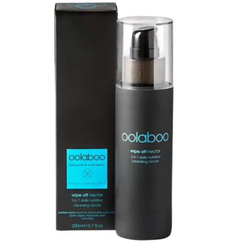Oolaboo Wipe Off 3 in 1 Daily Nutrition Cleansing Nectar 200ml Nur Heute