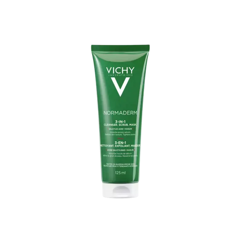 Direkt Vom Hersteller Vichy Normaderm 3 in 1 Scrub + Cleanser + Mask 125ml