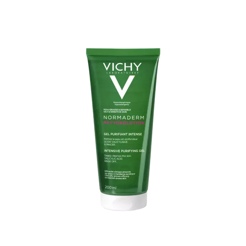 Vichy Normaderm Phytosolution Intensive Purifying Gel 200ml Neu