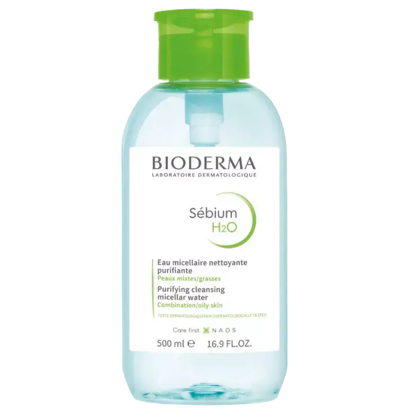 Bioderma Sebium H2O Pompe Inversee 500ml Rabatt
