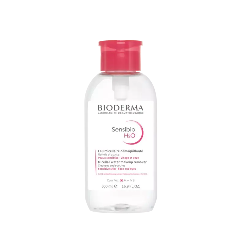 Begrenztes Angebot Bioderma Sensibio H2O Pompe Inversee 500ml