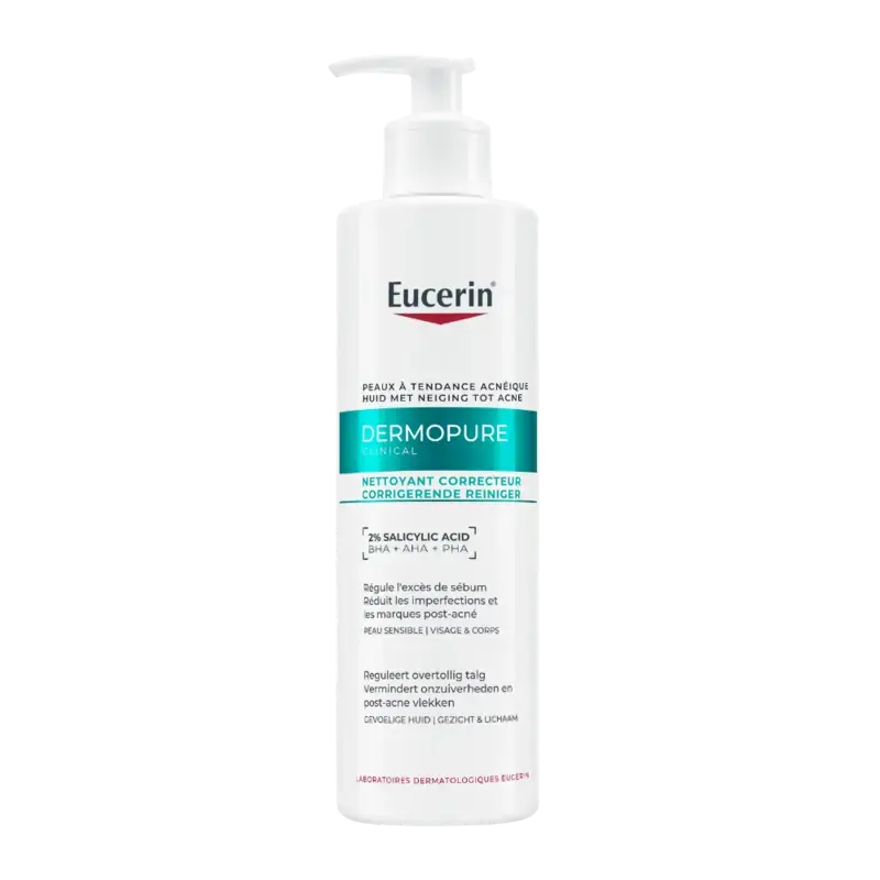 Neu Im Sortiment Eucerin DermoPure Triple Action Cleansinggel 400ml