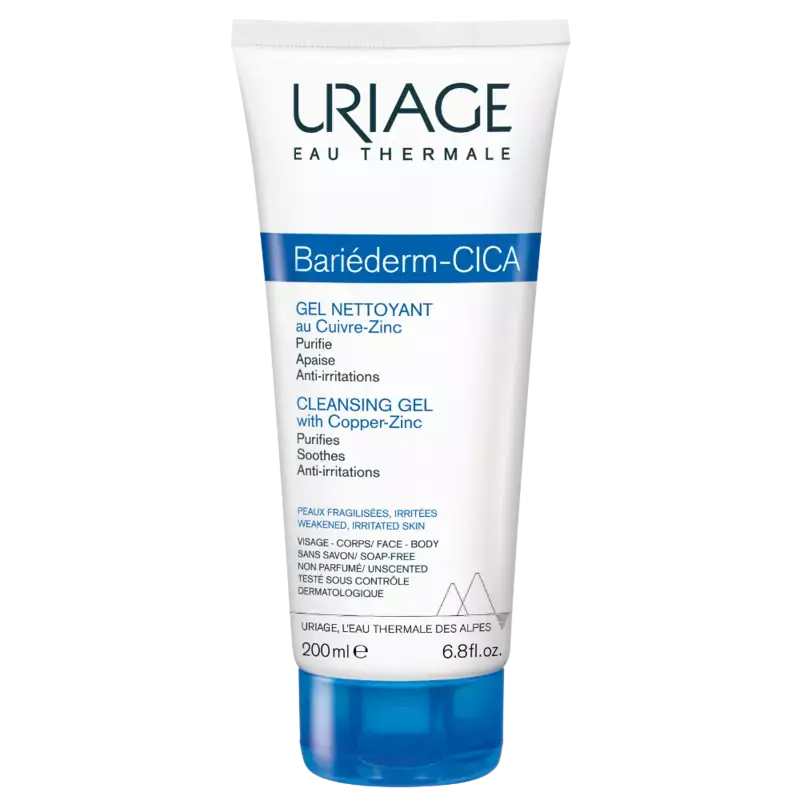 Billig Uriage Bariéderm-CICA Cleansing Gel 200ml