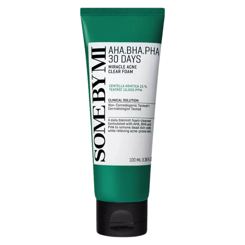 Heißes Angebot Some by Mi AHA BHA PHA 30 Days Miracle Acne Clear Foam 100ml