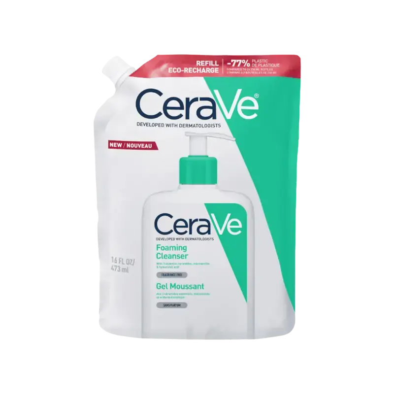 CeraVe Foaming Cleansing Gel 473ml Refill Begrenztes Angebot
