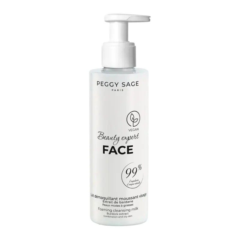 Neu Peggy Sage Beauty Expert Face Foaming Cleansing Milk – Burdock ExtractCombination And Oily Skin 200ml